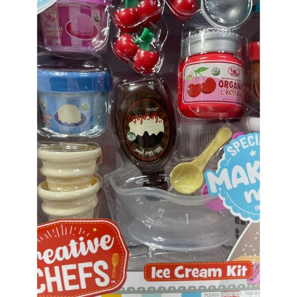 Little Tikes Creative Chefs Ice Cream Kit 17 Realistic Cooking Accessories 2024 - Picture 9 of 10